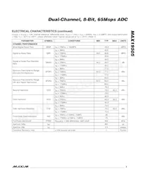 MAX19505ETM+ Datasheet Pagina 3