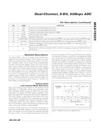 MAX19505ETM+ Datasheet Pagina 13