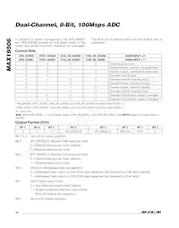 MAX19506ETM+T Datasheet Page 18
