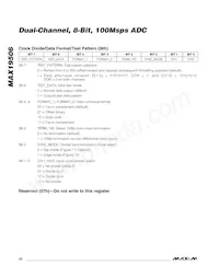 MAX19506ETM+T Datasheet Page 22