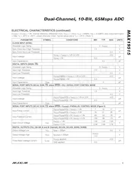MAX19515ETM+T Datasheet Page 5
