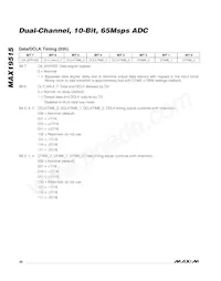 MAX19515ETM+T Datasheet Page 20