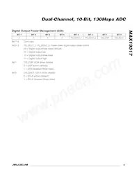 MAX19517ETM+T Datasheet Page 19