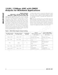 MAX19542EGK+TD Datasheet Page 16