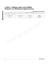 MAX19542EGK+TD Datasheet Page 22