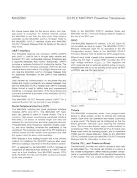 MAX2992ECB+T Datenblatt Seite 14