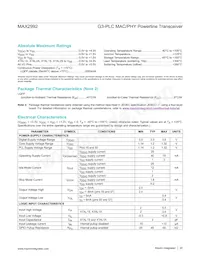 MAX2992ECB+T Datenblatt Seite 20
