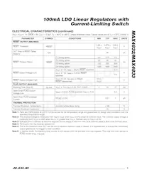 MAX4832ETT33C+T Datasheet Page 3