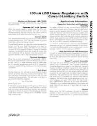 MAX4832ETT33C+T Datasheet Page 9