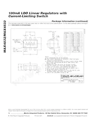 MAX4832ETT33C+T Datasheet Pagina 12