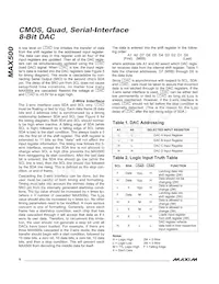 MAX500BC/D Datasheet Page 8