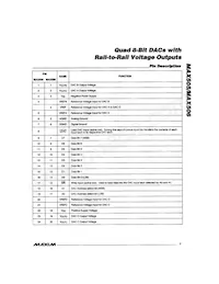 MAX506BEWP Datasheet Page 7
