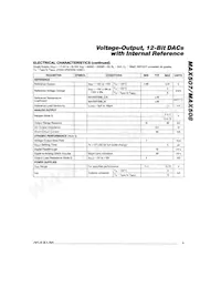 MAX508ACWP+T Datasheet Page 3