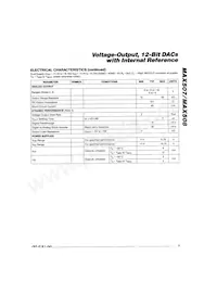 MAX508ACWP+T Datasheet Page 5