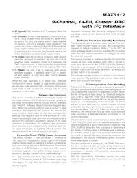 MAX5112GWX+TG074 Datasheet Page 17