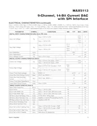MAX5113GWX+T Datasheet Page 5