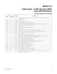 MAX5113GWX+T Datasheet Page 15