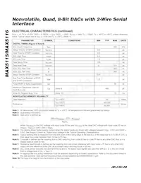 MAX5115EEP+T Datasheet Page 4