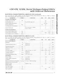 MAX5120AEEE+T Datasheet Page 3