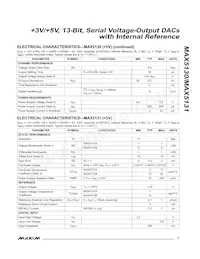 MAX5130BEEE+T Datasheet Page 3