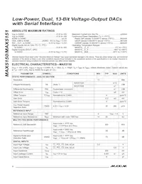 MAX5150AEEE+T Datasheet Page 2