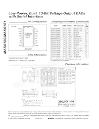MAX5150AEEE+T Datasheet Page 16