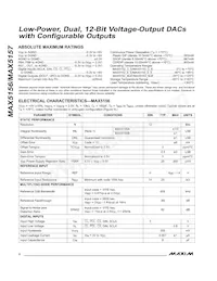 MAX5156BEEE+T Datasheet Page 2