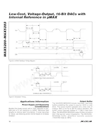 MAX5203AEUB+ Datasheet Pagina 10