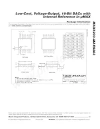 MAX5203AEUB+ Datasheet Page 13