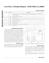 MAX5207BEUB+ Datenblatt Seite 8