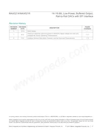 MAX5216GUA+T Datasheet Page 17