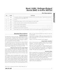MAX5222EKA+TG0N Datenblatt Seite 7
