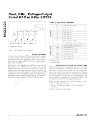 MAX5222EKA+TG0N Datenblatt Seite 8