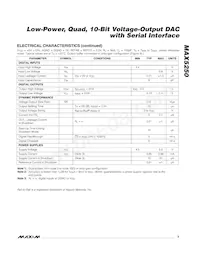 MAX5250BEPP Datasheet Page 3