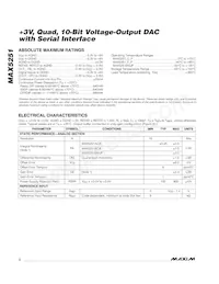 MAX5251BEAP+T Datasheet Page 2