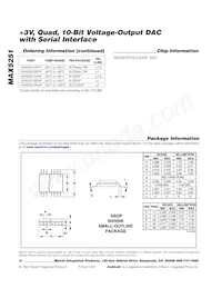 MAX5251BEAP+T Datasheet Page 16