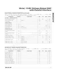 MAX5270BEMH Datasheet Page 3
