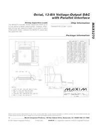 MAX5270BEMH Datasheet Page 13
