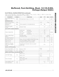 MAX5290BEUD+T Datasheet Page 3
