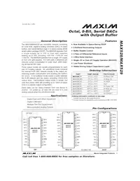 MAX529EAG+T數據表 封面
