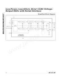 MAX5307EUE+T Datasheet Pagina 14