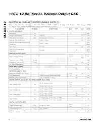 MAX5312EAE+T Datasheet Page 4