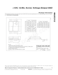 MAX5312EAE+T Datasheet Page 19