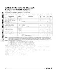 MAX5331UCB+T Datasheet Page 4