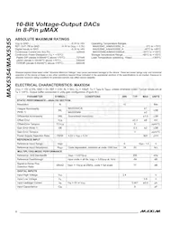 MAX5354CUA+TG002 Datasheet Page 2