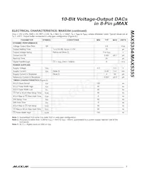MAX5354CUA+TG002 Datasheet Page 3