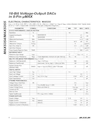 MAX5354CUA+TG002 Datasheet Page 4