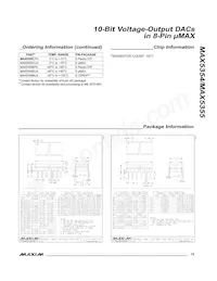MAX5354CUA+TG002 Datasheet Pagina 15