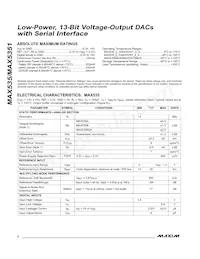 MAX535BCUA-T Datasheet Page 2