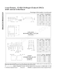 MAX535BCUA-T Datasheet Page 16